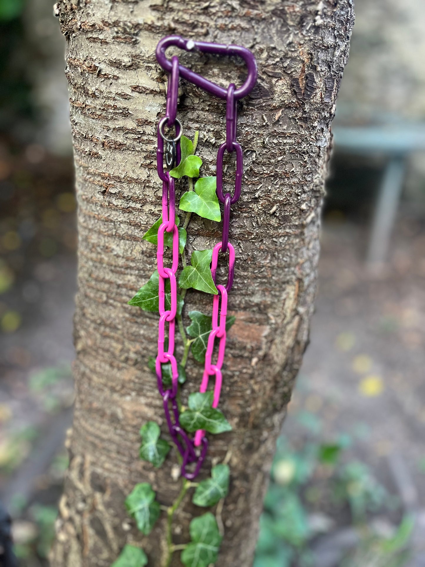 Collier Chaîne Non Étrangleur et Bicolore pour chien - Chaîne Croc Méchante