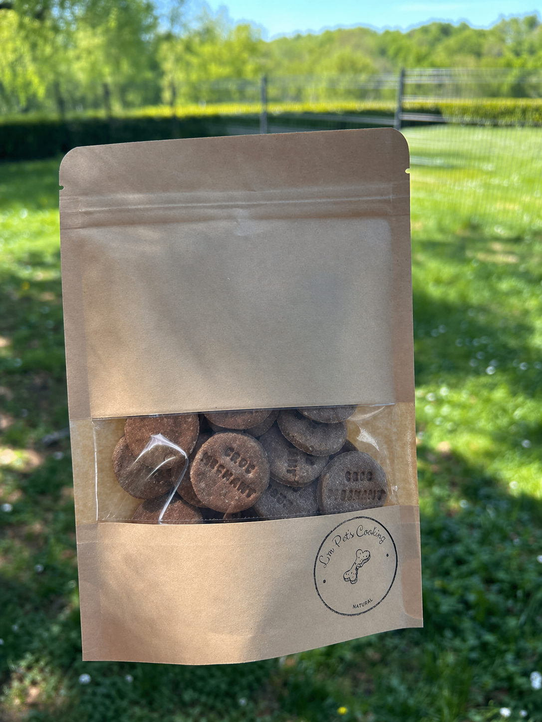 Biscuit Croc Méchant – Banane & Beurre de Cacahuète