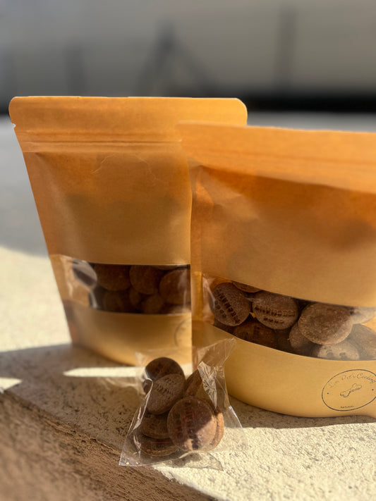Biscuit Croc Méchant – Banane & Beurre de Cacahuète