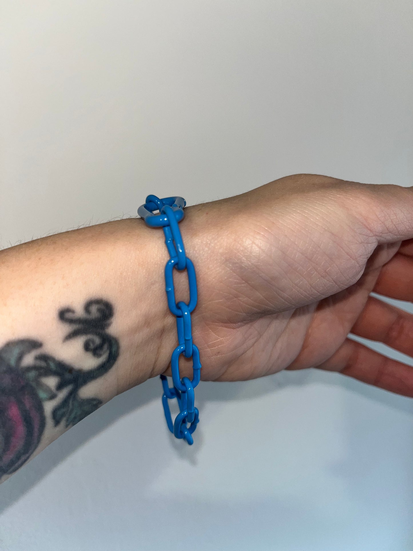 Bracelet chaîne coloré – Matchy humain & chien