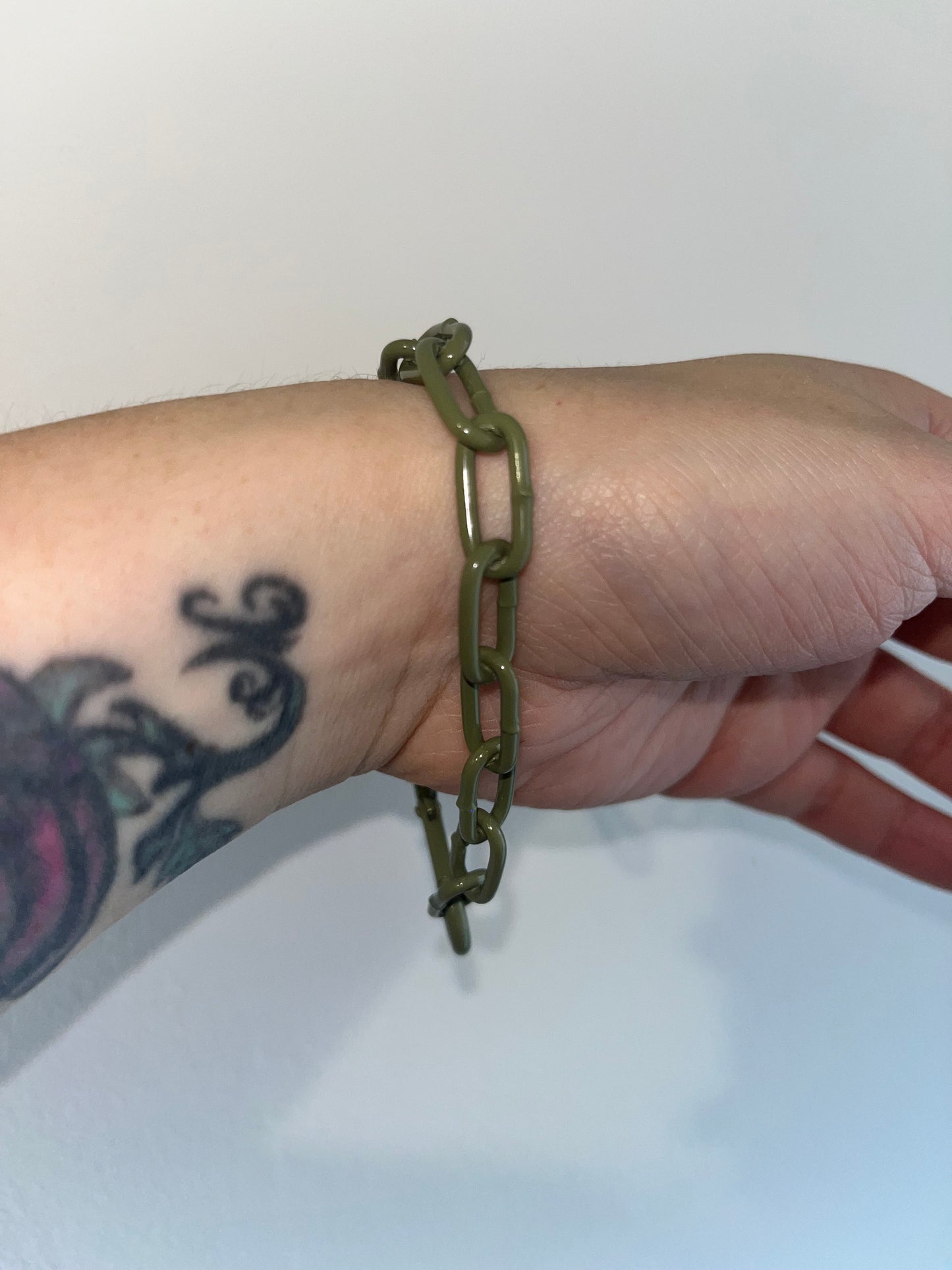 Bracelet chaîne coloré – Matchy humain & chien