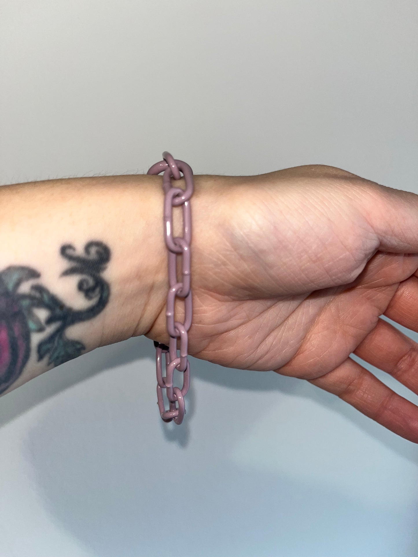 Bracelet chaîne coloré – Matchy humain & chien