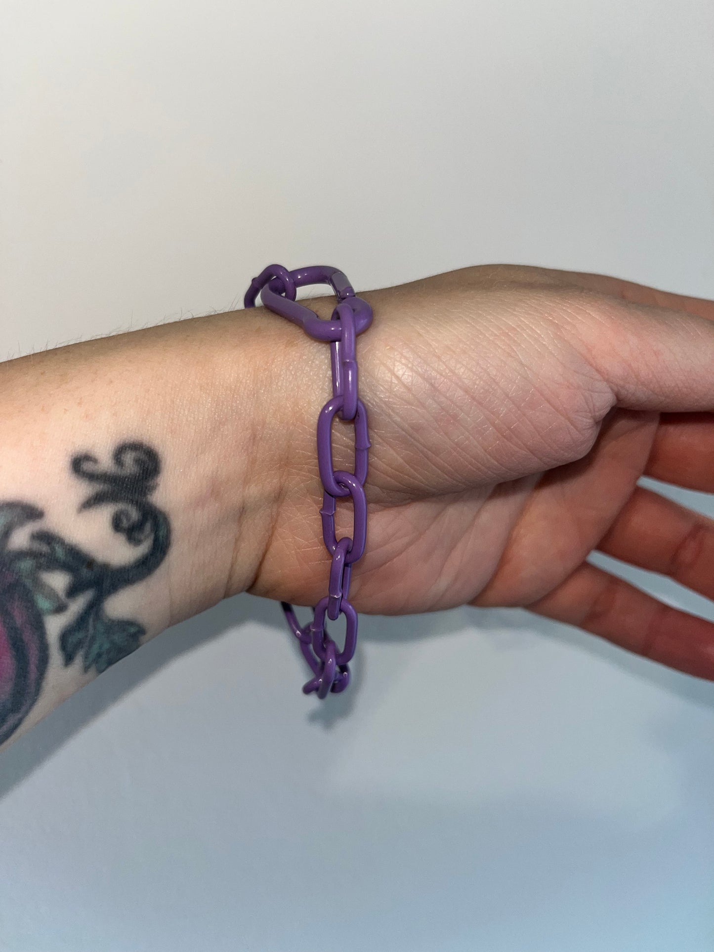 Bracelet chaîne coloré – Matchy humain & chien