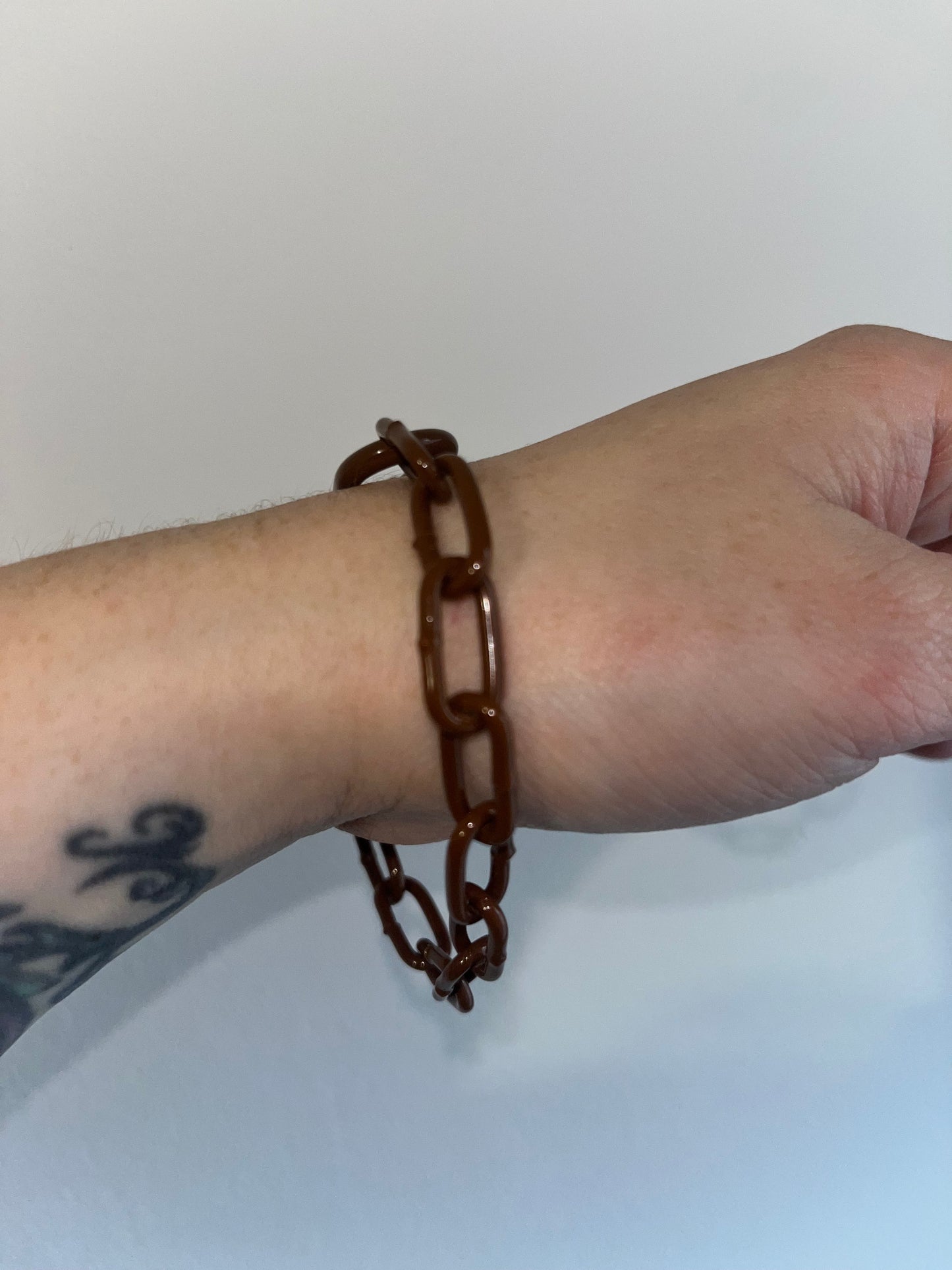 Bracelet chaîne coloré – Matchy humain & chien