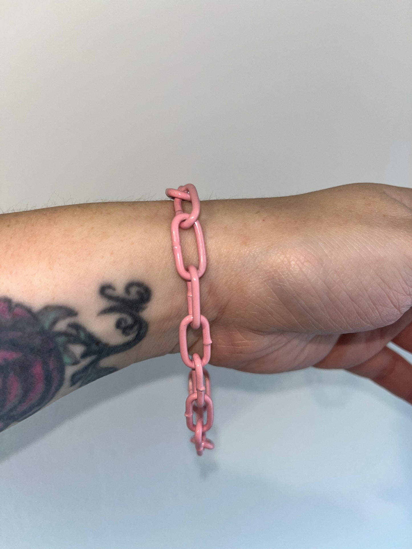 Bracelet chaîne coloré – Matchy humain & chien